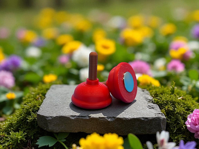 Toilet plungers plumber magnet (Pack of 2pcs)