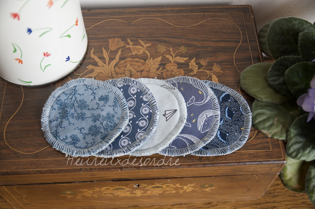 Lot de disques démaquillants