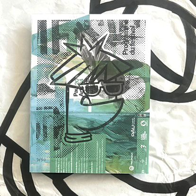 Xylo ANDY Green festival 18x24 cm sans cadre