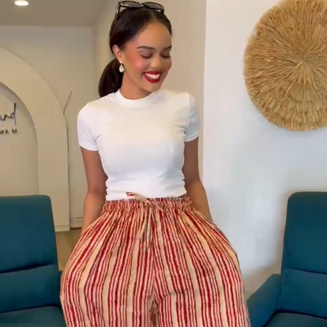 Wide leg pants