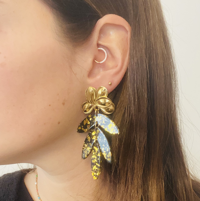 Boucles d’oreilles Femme « Abey »