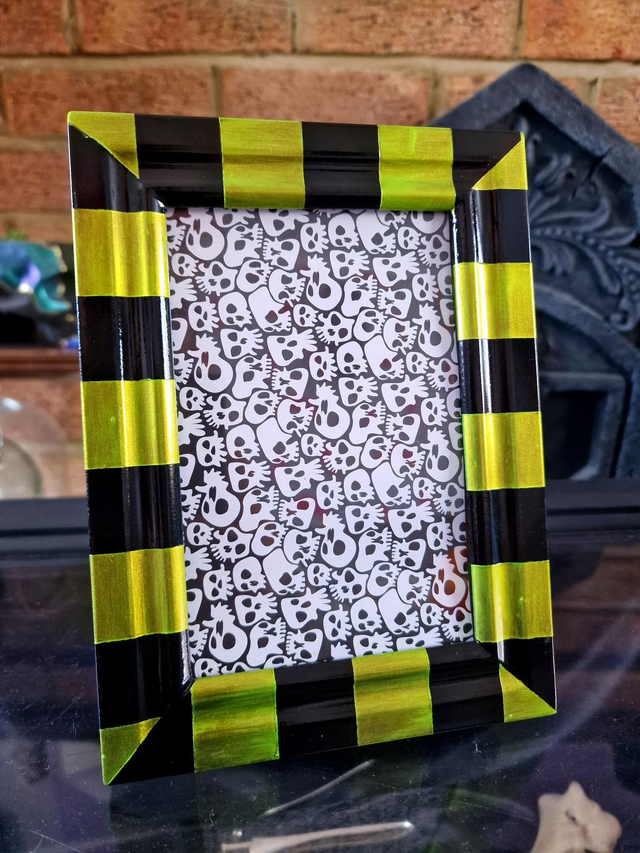 Striped Photo Frame