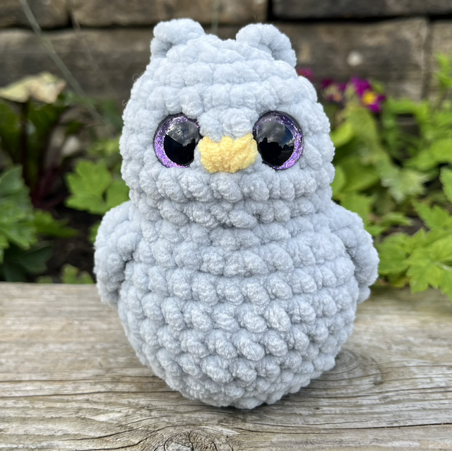 Plushie Pals "Owl - Grey"