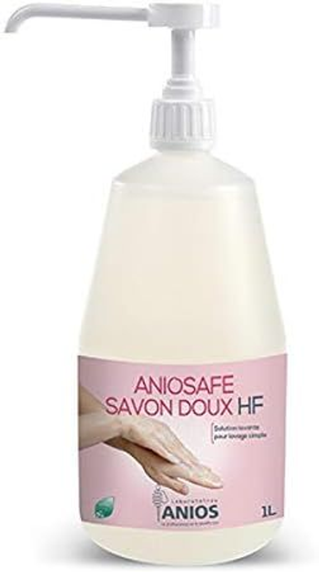 Savon bactériostatique et fongistatique – lavage fréquent des mains (usage professionnel)