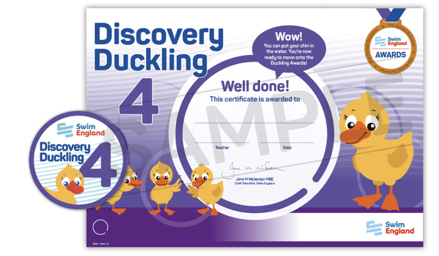Discovery Duckling 4 Certificate
