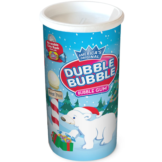 Dubble Bubble Christmas Twist bank (99g)