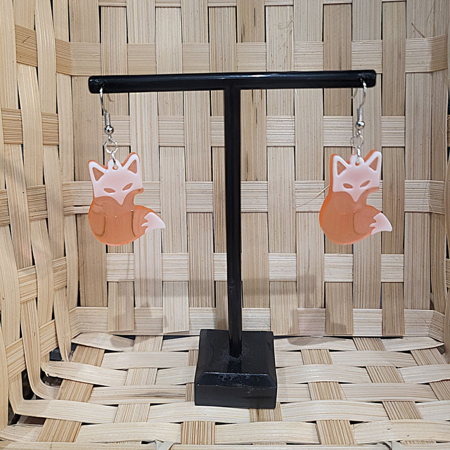 Boucles d&#039;oreilles Renard