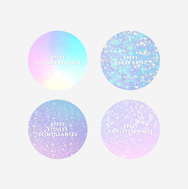 Sticker holographique Girl Power | 16 Merida