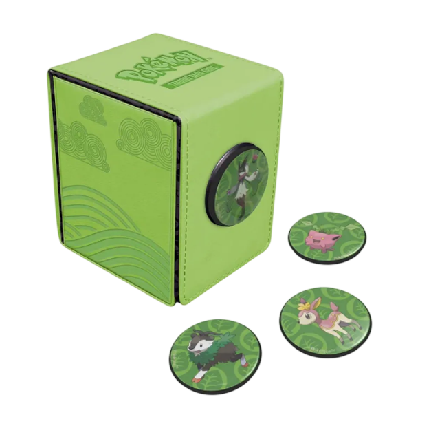 Deck Box Pokemon / Alcove 4-Click Ultra Pro / Morning Meadow