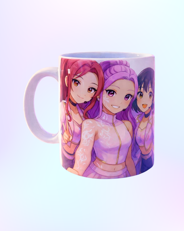 Mug K-pop demon girl