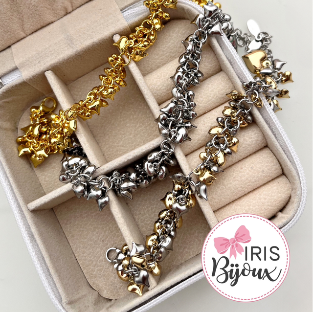 Bracciale sonaglio multicharms