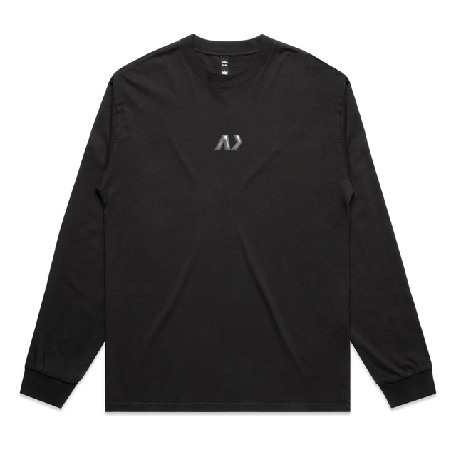 Men’s Longsleeve Heavy T - Black 