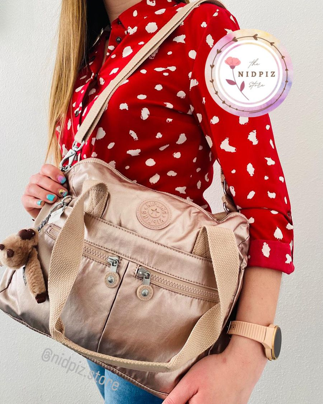 Kipling - Bolso Charlene Rose Gold