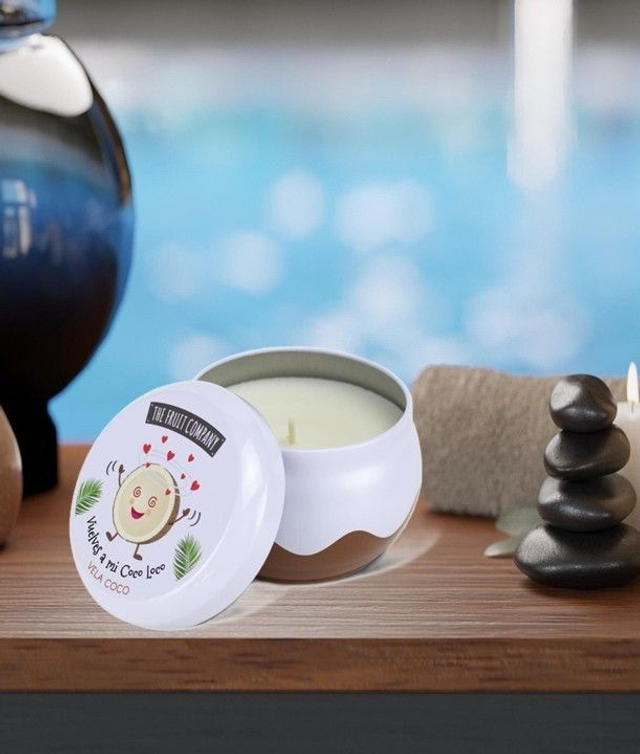 Bougie parfumée " Noix de coco "