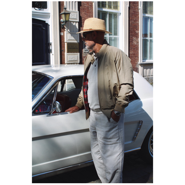 Barbour Linen-Blend Relaxed Trousers Mist