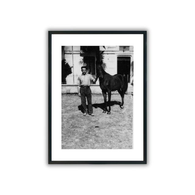 Homme et cheval