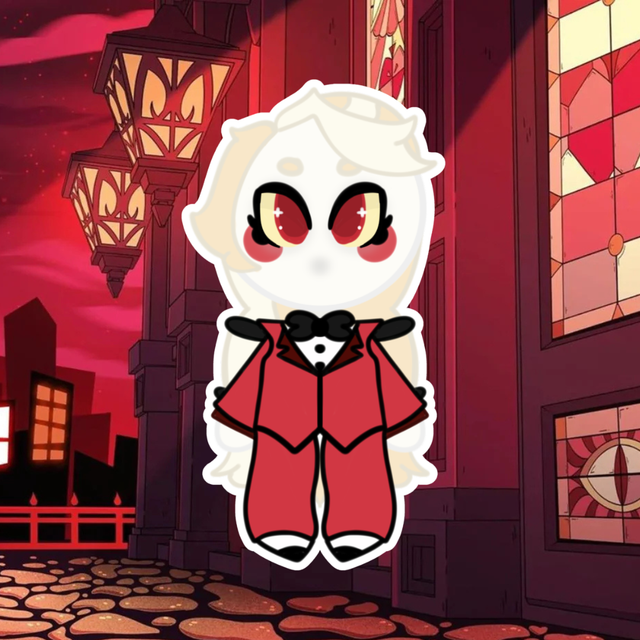 Hazbin Hotel Charlie Chibi Sticker