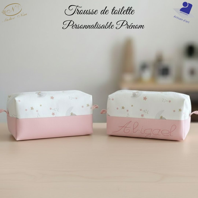 Trousse de toilette Création Personnalisée 