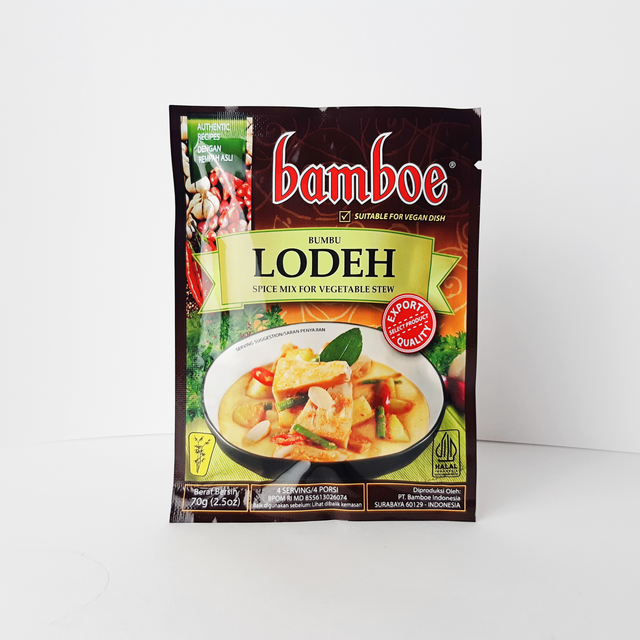 BAMBOE Bumbu Lodeh - Préparation de Soup aux Légumes au Lait de Coco
