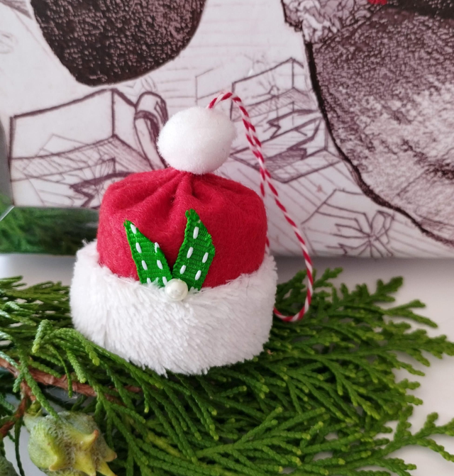 Décoration de Noël - 3 bonnets