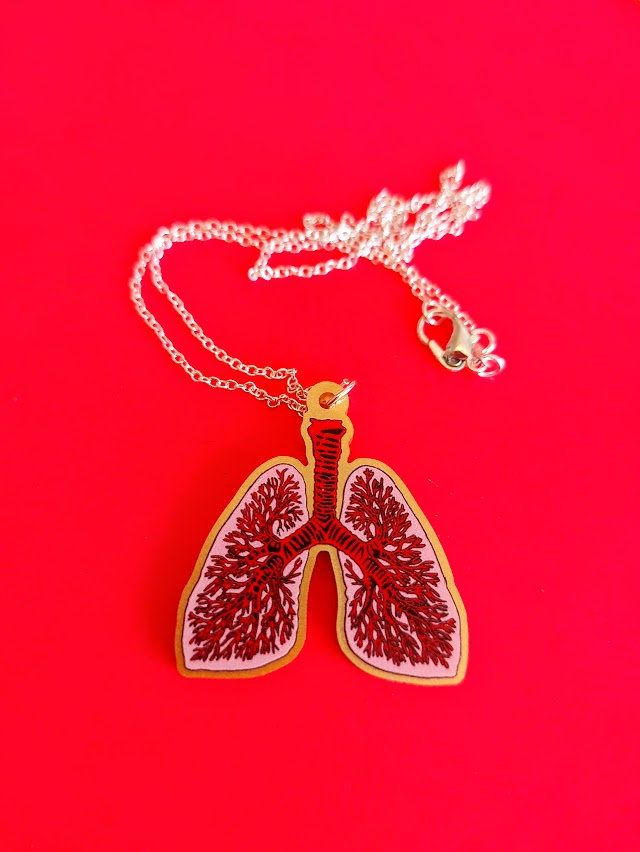 Lungs Necklace