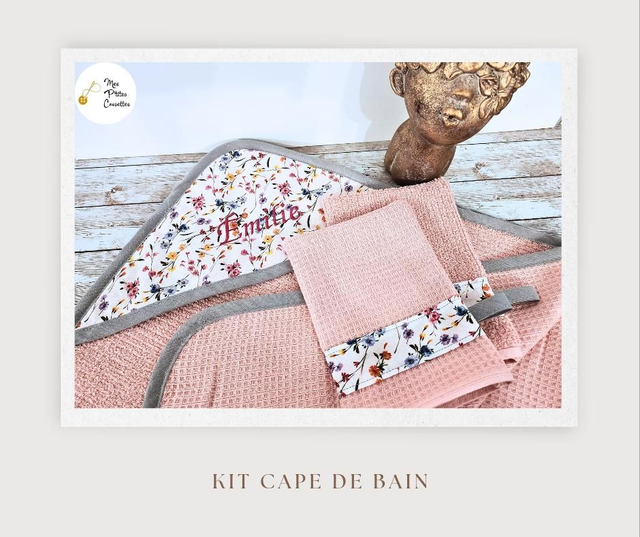 Cape de bain bébé