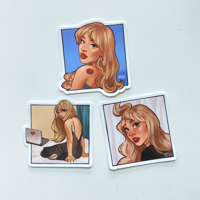 Sabrina Album Sticker Set