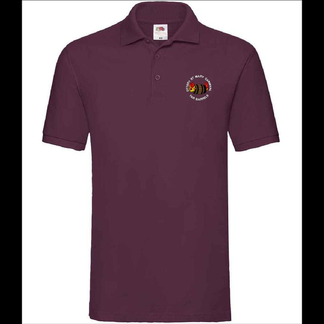 Polo Shirt Adult Burgundy