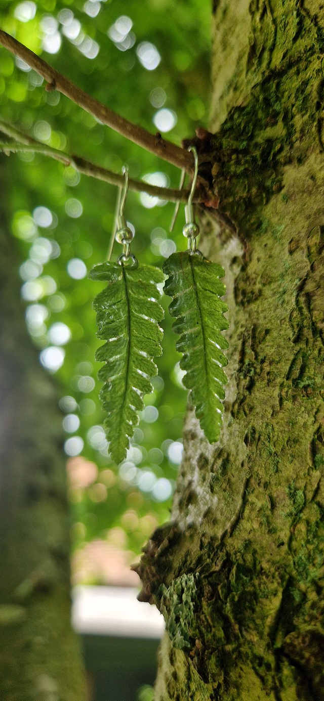 Boucles oreilles "Balade en Forêt "