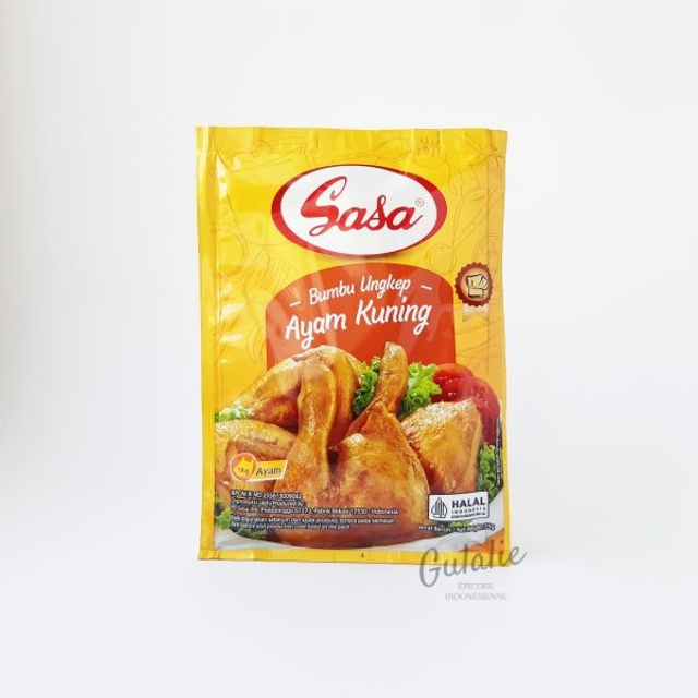 SASA Bumbu Ungkep Ayam Kuning - Préparation de Poulet Jaune Frit