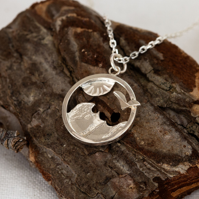 Sun and Sea small pendant