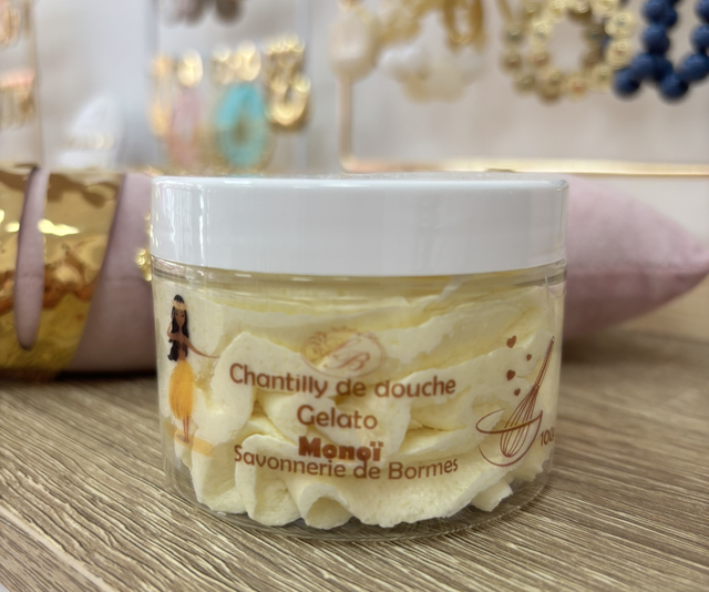 Chantilly de douche Monoï