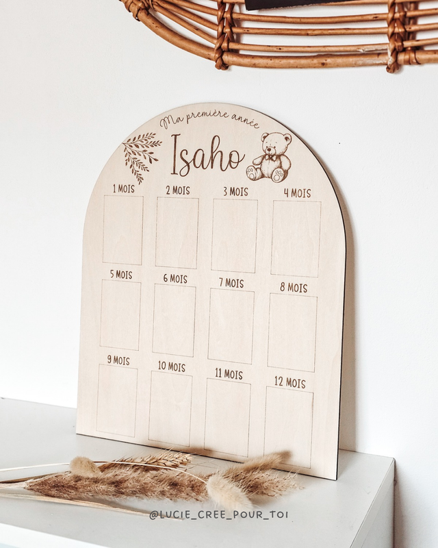 Panneau - Ma première année