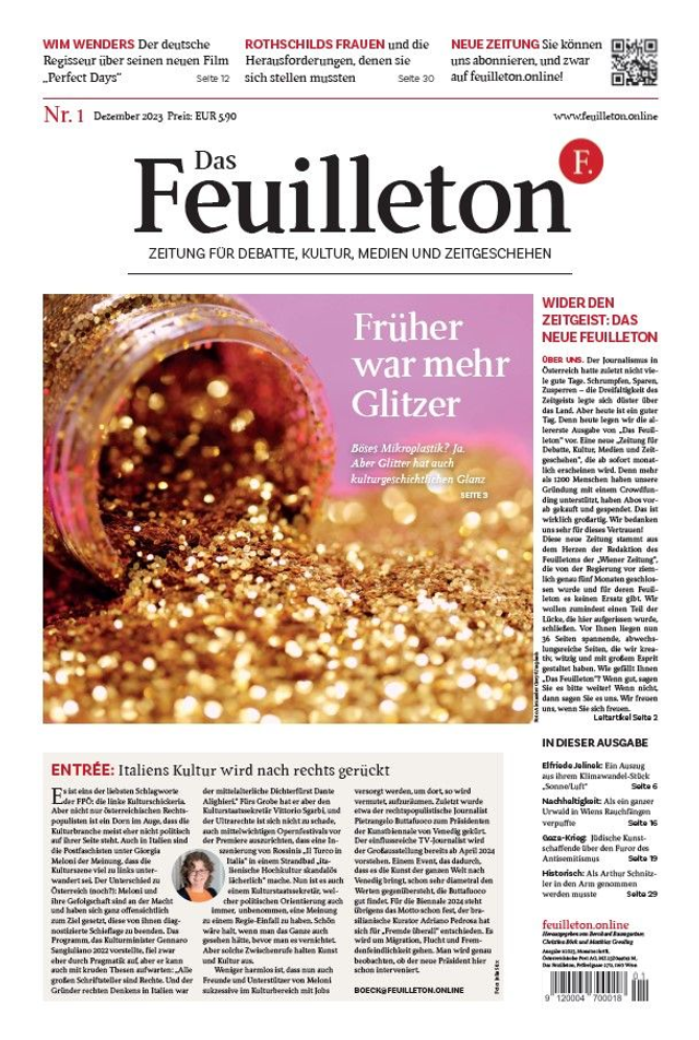 Einzelbestellung Ausgabe 1 - Dez 2023 inkl. Postversand