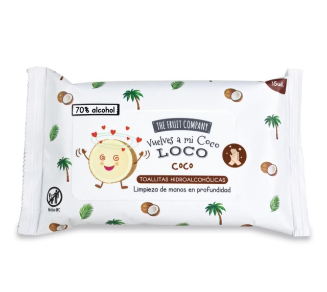 ✨️LINGETTES WC ET MAINS SENTEUR COCO 