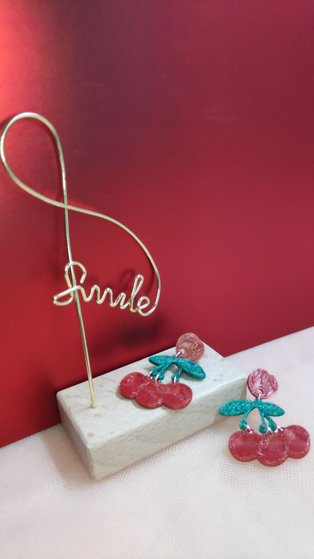 Pendientes "Cherry Summer"
