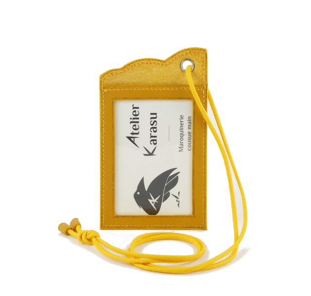 Porte-Badges MIRU Jaune Soleil