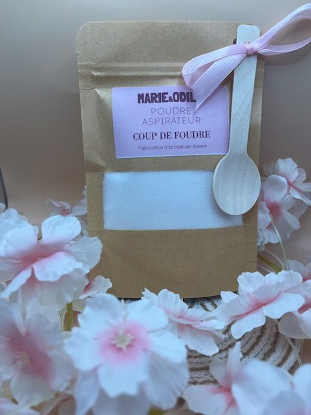 Poudre d&#039;aspirateur Coup de foudre