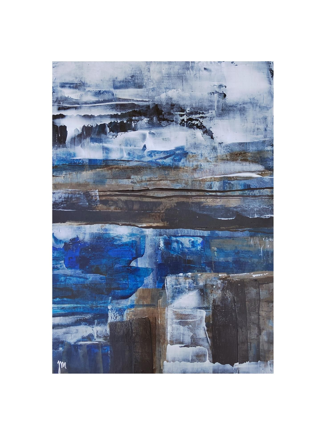 &quot;The depths and beyond&quot; - 50 x 70 cm