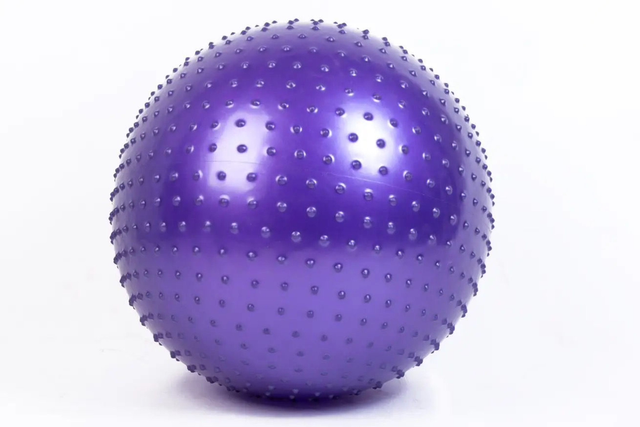 Massageball © 65 cm Noppen-Ball Gymnastikball Fitnessball 