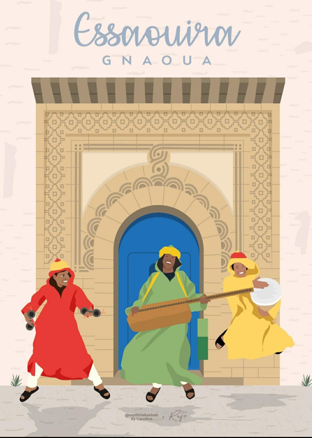 Essaouira Gnaoua mlkmylittlekasbah by Caroline x Atelier Rufo 