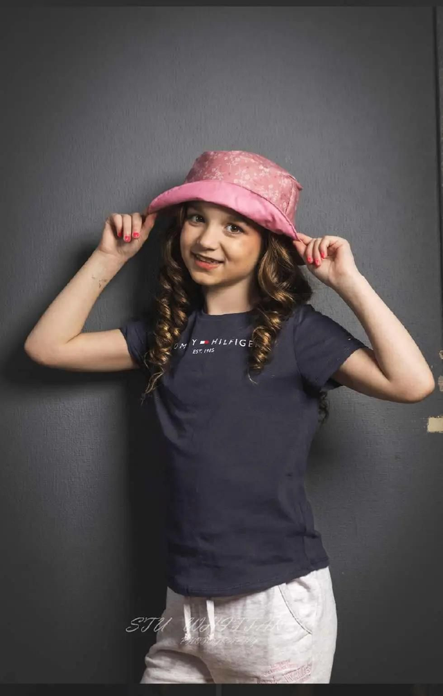 Pink Floral bucket hat 