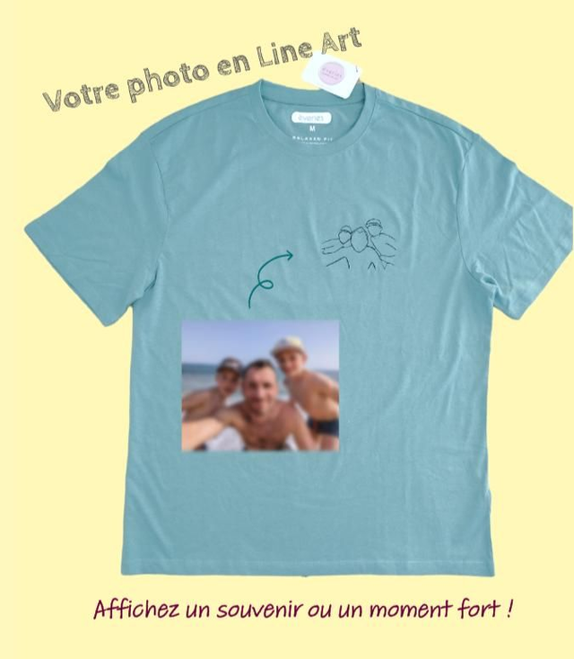 Broderie : Votre photo transformée en Line Art 