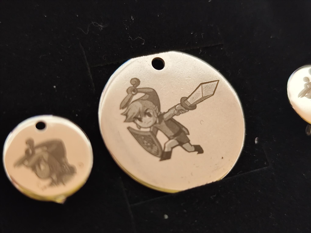 Médaillon Link Zelda Minish Cap