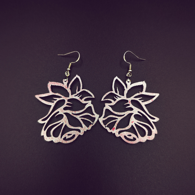 Pendientes &quot;Rosas&quot;