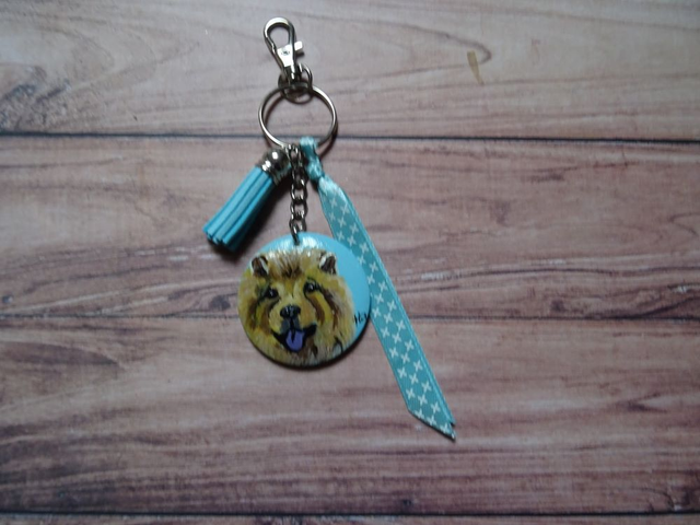 Mini peinture chow chow