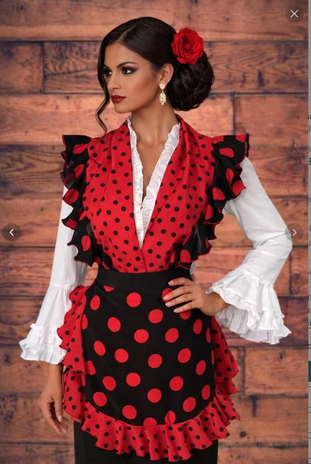 529 Taille unique Ensemble Châle Tablier 