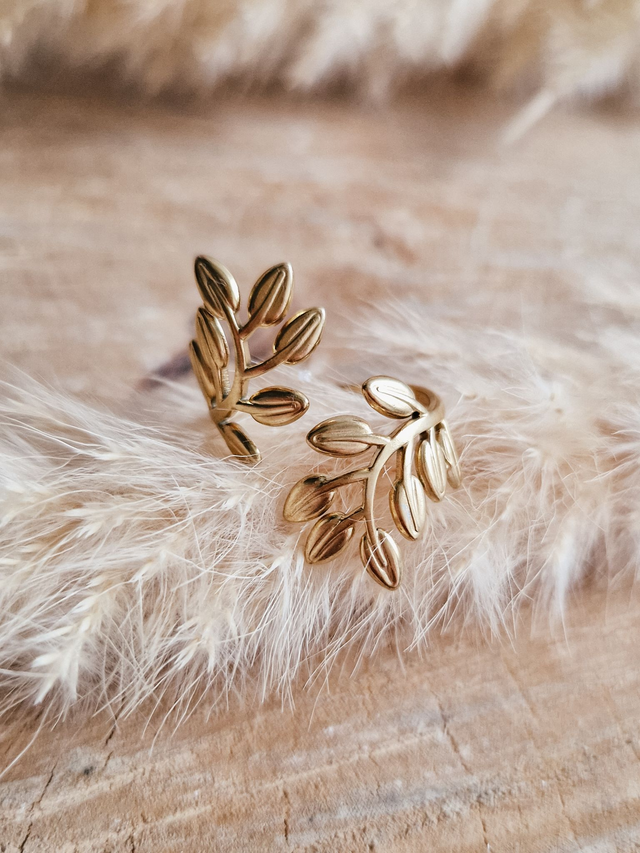Bague "Branches" - Modèle doré