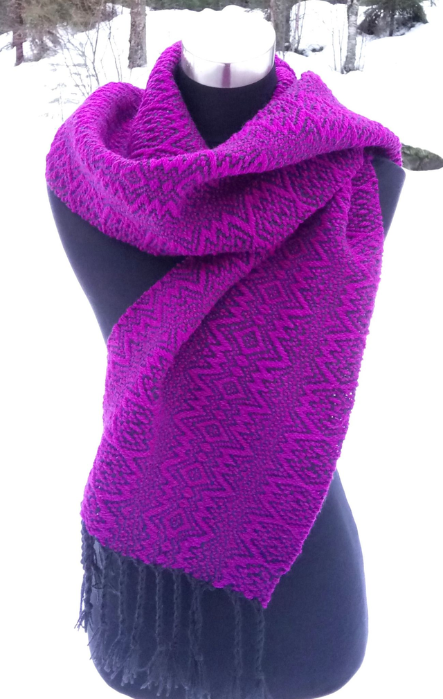 Huivi / Scarf, villaa