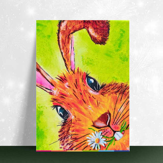 Konijn | Ansichtkaart A6